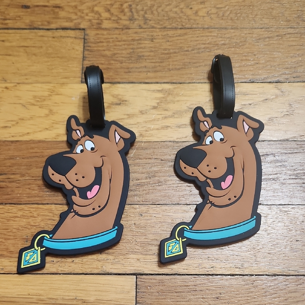 (2) Scooby-Doo Luggage Tag